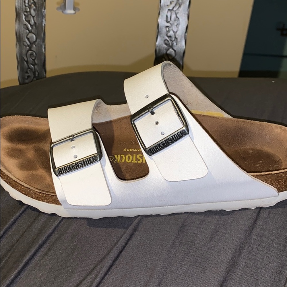 White Birkenstock’s!